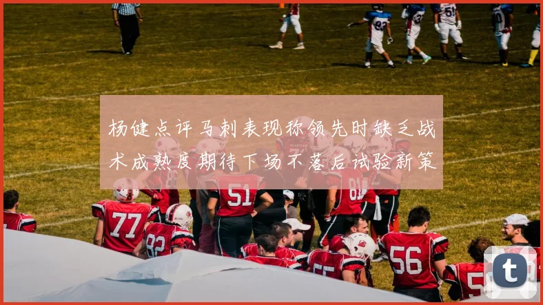 杨健点评马刺表现称领先时缺乏战术成熟度期待下场不落后试验新策略